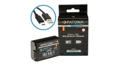 Baterie PATONA Platinum cu intrare USB-C pentru Nikon EN-EL25 Nikon Zfc Nikon Z50 Nikon Z30