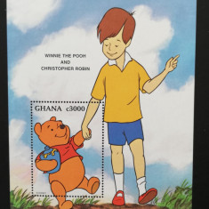 GHANA -DESENE ANIMATE - 1 colita- neobliterata** WD 295