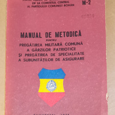 1975 Manual de metodica pentru pregatirea militara comuna a Garzilor patriotice