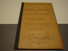 Dometiu Dogariu - Noul abecedar ilustrat -ed E. Zeidner Brasov 1891- partea 2-a foto