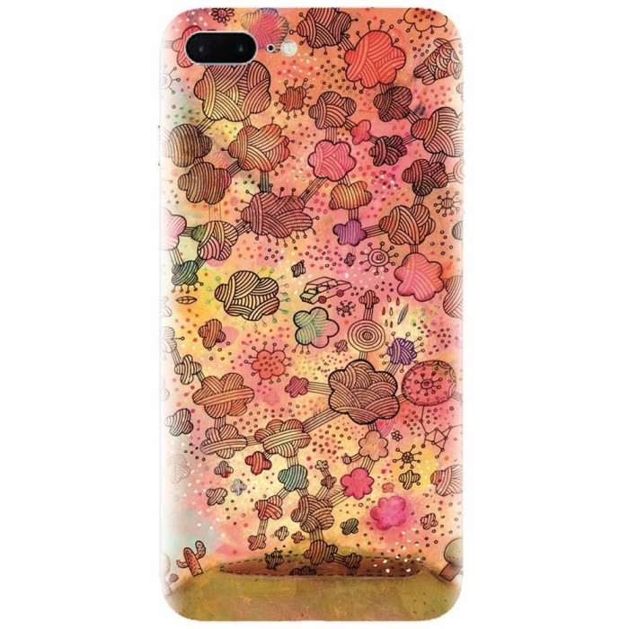 Husa silicon pentru Apple Iphone 8 Plus, Girly X