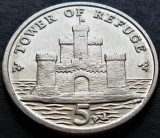 Cumpara ieftin Moneda exotica 5 PENCE - ISLE OF MAN, anul 2015 * cod 2756, Europa