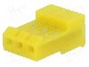 Conector pas semnal, 3 pini, pas pini 3.96mm, mama, TE Connectivity - 3-640427-3