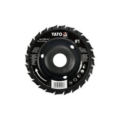 Disc circular raspel depresat 115 x 22.2 mm nr. 1 Yato YT-59173