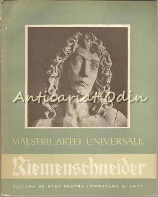 Tilman Riemenschneider - Heinz Stanescu - Tiraj: 3150 Exemplare