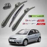 Cumpara ieftin Ștergătoare Ford Fiesta V Hatchback 3 uși (2002&ndash;2005) &ndash; Set Complet Flat