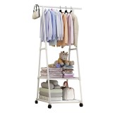 Suport organizator de haine Triangle Clothes Rack, 160 x 55 x 42 cm, structura metalica, General