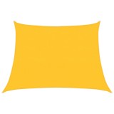 Cumpara ieftin Panza parasolar, galben, 4/5x3 m, HDPE, 160 g/m&sup2;, trapez