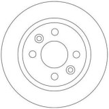 FERODO DDF055C-1 Disc frana