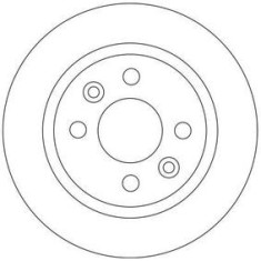 FERODO DDF055C-1 Disc frana