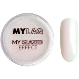 MYLAQ My Glazed Effect pudra cu particule stralucitoare pentru unghii 1 g