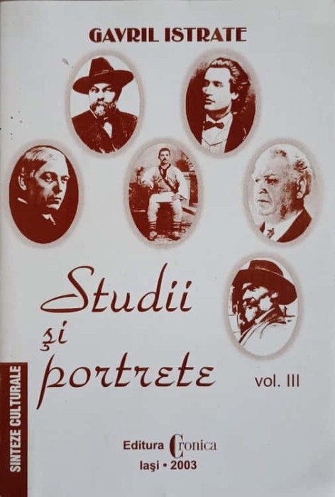 STUDII SI PORTRETE VOL.3-GAVRIL ISTRATE-148934