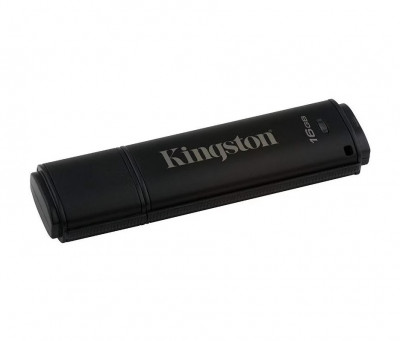 Memorie USB Kingston pendrive USB, 16GB, USB 3.0, 256 AES, FIPS 140-2 Level 3 foto