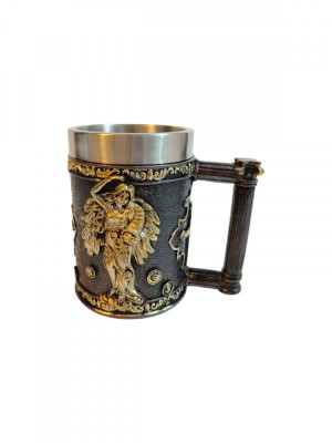 Cană medievală design &amp;icirc;ngeri 500 ml foto