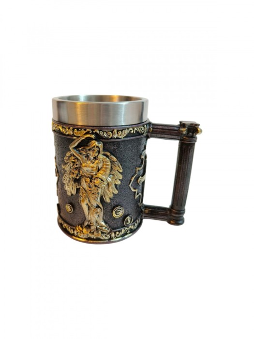 Cană medievală design &icirc;ngeri 500 ml