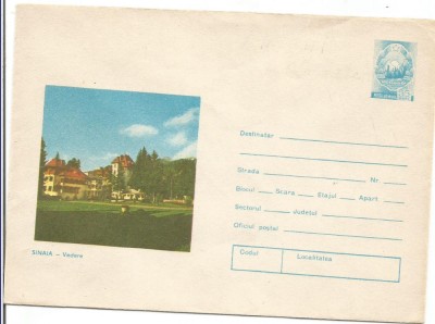 plic-scrisoare-SINAIA-vedere foto