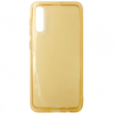 Husa silicon Molan Cano Hana Pearl portocaliu transparent pentru Samsung Galaxy A30s / A50 foto