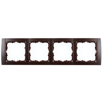 Rama Comtec Anemon MF0012-15035, 4 posturi, nuc, pentru priza / intrerupator foto