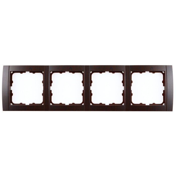 Rama Comtec Anemon MF0012-15035, 4 posturi, nuc, pentru priza / intrerupator