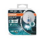 Set becuri H8 Osram 64212CBNHCB 12V; 35W; Cool Blue Intense; cu pana 100% mai multa lumina; albastru; PGJ1; Omologare: ECE; pana la 500 h; Fascicul