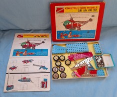 Construction Models -piese din metal - Joc constructie, Jucarie veche de colectie