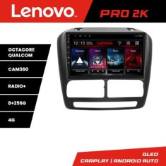 Navigatie Fiat Doblo 2010-2017 si Opel Combo 2010-2017 8 core QLED 2K 8+256 360 Android Waze USB Navigatie Internet Youtube Lenovo CarStore Technology