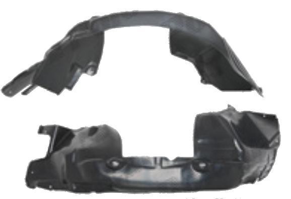 Carenaj roata Jaguar S-Type (Ccx) 01.1999-10.2006, partea Dreapta, Fata, XR8026373, 3720FP1T polietilena