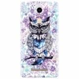 Husa silicon pentru Xiaomi Remdi Note 3, Abstract Owl