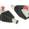 ADAPTER DC 5,5 X 2,1 MM STECKER &gt; TERMINALBLOCK MIT DRUCKTAS 65523 DELOCK