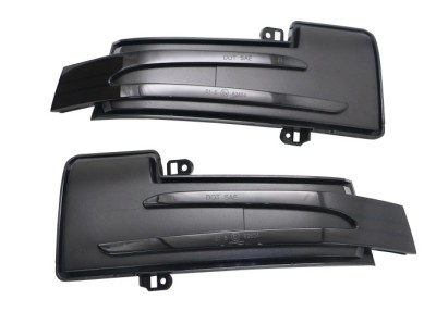Set 2 buc. lampa semnalizare oglinda fata MERCEDES Clasa G (W461/W463), GL (X164, X166), GLS (X166), R (V251) , stanga, dynamic indicator; LED; negru foto