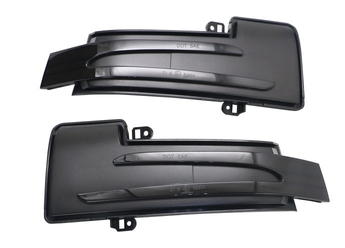 Set 2 buc. lampa semnalizare oglinda fata MERCEDES Clasa G (W461/W463), GL (X164, X166), GLS (X166), R (V251) , stanga, dynamic indicator; LED; negru