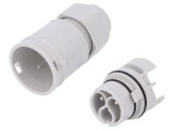 Conector Alimentare AC Terminal Șurub 16A 9-12mm