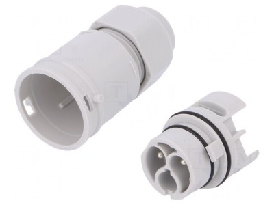 Conector Alimentare AC Terminal Șurub 16A 9-12mm foto