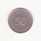 Germania (RFG) 50 pfennigs 1993 - J., Europa, Cupru-Nichel