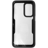 Husa tip 360, spate si fata, plastic si TPU negru, pentru Samsung Galaxy A16 4G, 5G, A17 4G, 5G