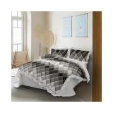 Cumpara ieftin Lenjerie de Lux cu Volanase pentru pat dublu din Bumbac FINET- CPL65