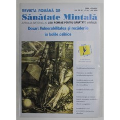 REVISTA ROMANA DE SANATATE MINTALA , NR. 1-2 , 2006