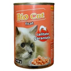 HRANA UMEDA PENTRU PISICI BIOCAT FICAT 410GR(24BUC BAX)