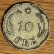 Danemarca - moneda de colectie rara - 10 ore 1897 - Christian IX - superba!