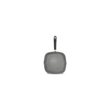 Tigaie Grill Bialetti Donatello 28x28 cm, Invelis Petravera, Antiaderenta, Aluminiu, Compatibila Cuptor/Gaz/Electric