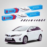 Cumpara ieftin Ștergătoare Toyota Auris E18 Touring Sports Estate 2013-prezent | Set Față Flat Premium &ndash; TeamCar&reg;