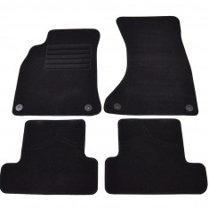 Covorase mocheta Audi A5 5Usi Sportback / S5 Sportback 2009- Negru, set de 4 bucati Kft Auto