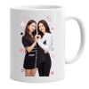 Cana alba personalizata blackpink jennie si jisoo, INOVATIX&reg;. 330ml, Oem
