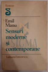 EMIL MANU - SENSURI MODERNE SI CONTEMPORANE foto