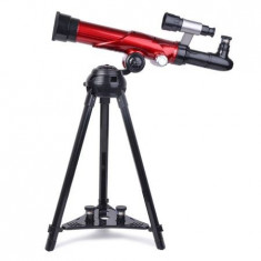 Telescop astronomic 75 mm,oculare 20x 30x 40x cu trepied foto