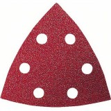 Set hartie abraziva triunghiulara 93 mm pentru multitool, P60-P240