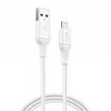 Cablu Date si Incarcare USB-A - Lightning Lito LD06L, 18W, 1m, Alb
