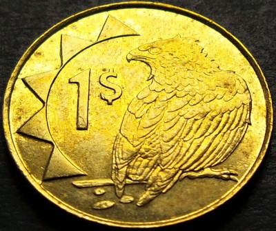Moneda exotica 1 DOLAR - NAMIBIA, anul 1996 * cod 114 A foto
