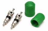 Cumpara ieftin Kit intretinere valve roti, 2 nuclee ventil tip auto si 2 capace protectie anti-praf