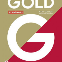 Gold B1 Preliminary New Edition Coursebook - Paperback brosat - Clare Walsh, Lindsay Warwick - Pearson